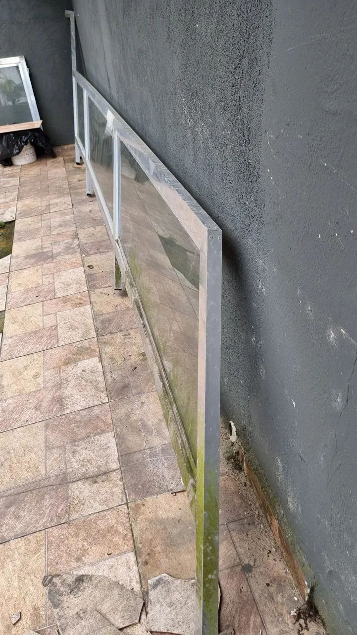 Corrimão de Alumínio Usado - Foto 2