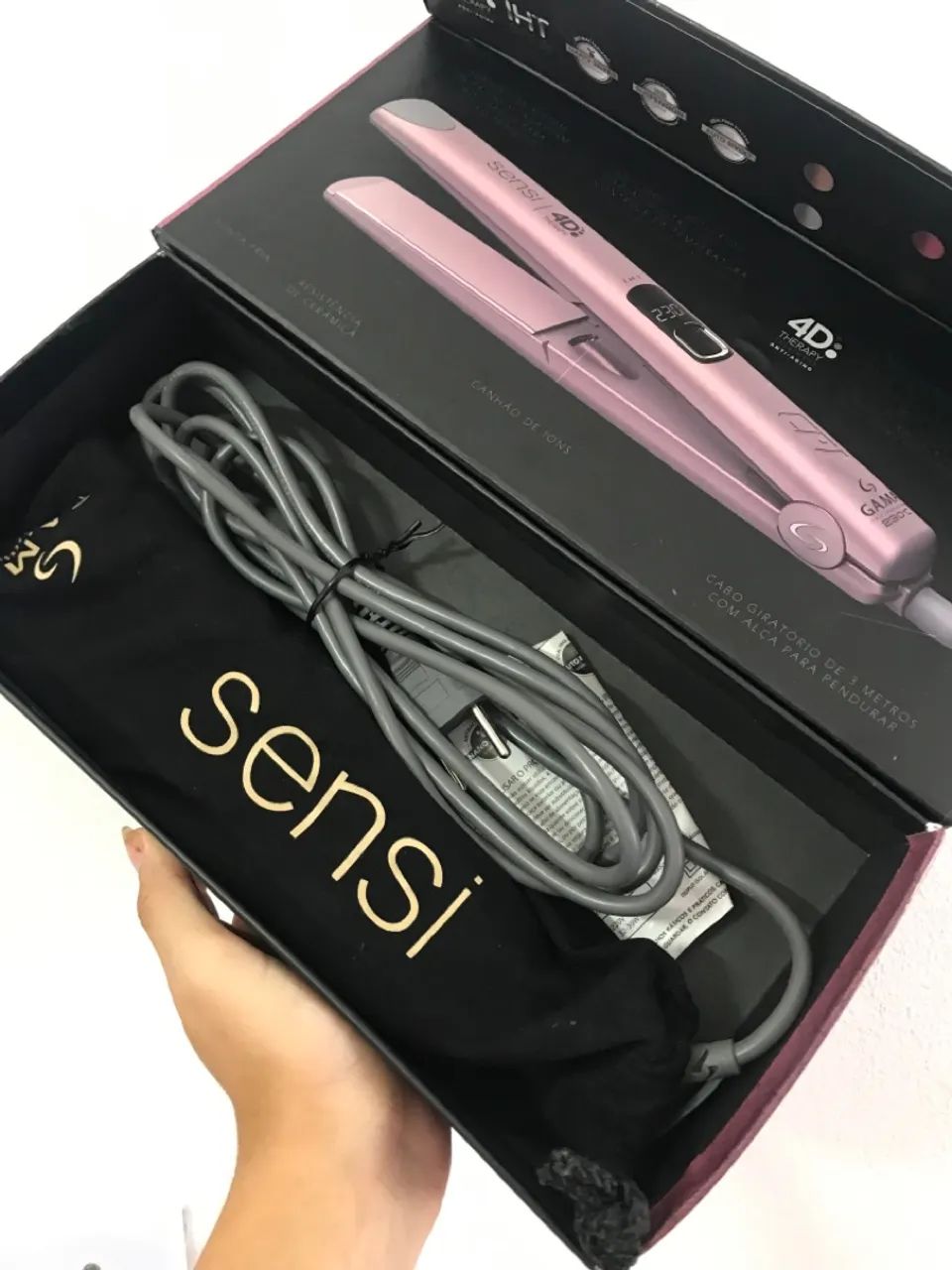 Prancha de Cabelo Gama Italy Sensi 4D Rose - Foto 2