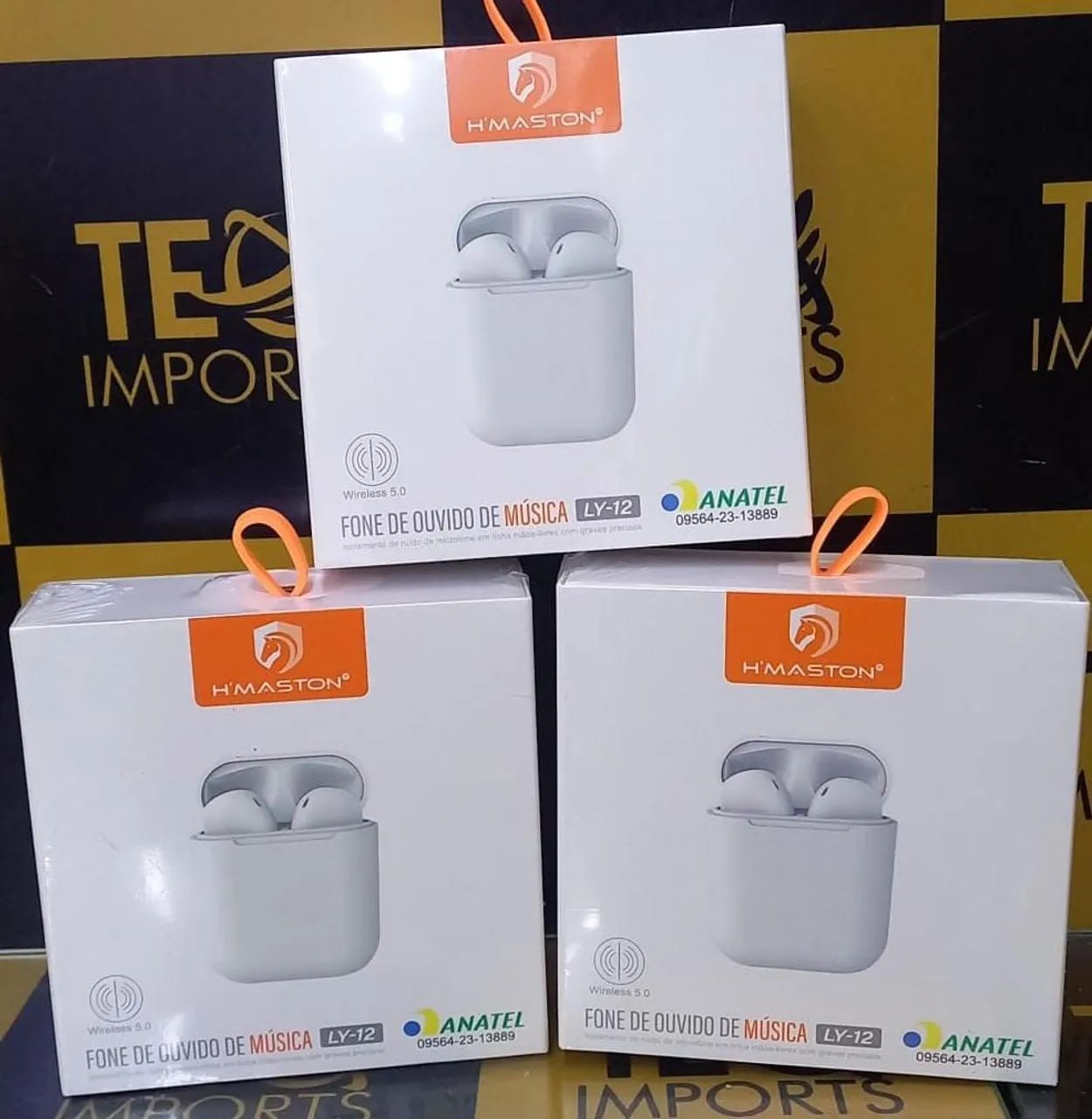 Fone de Ouvido H'MASTON LY-12 Wireless 5.0