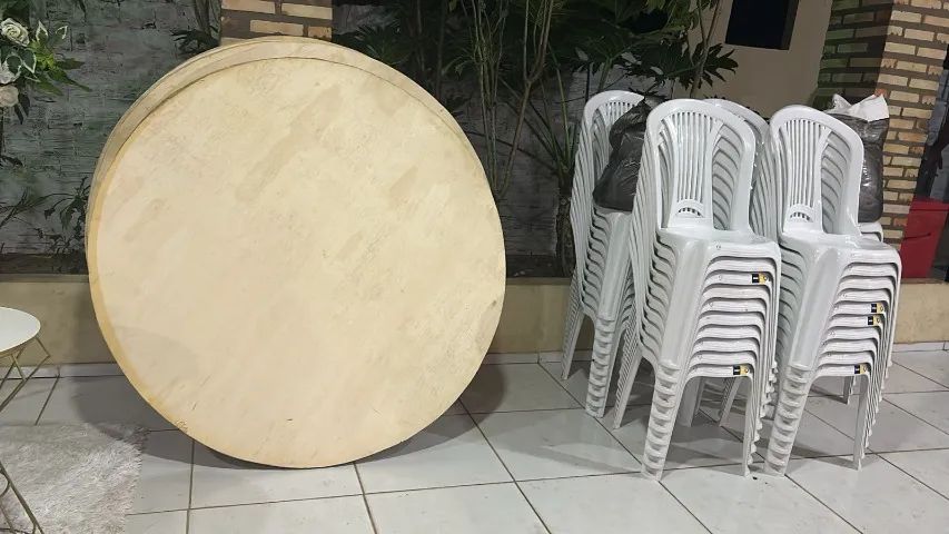 LOCAÇÃO DE MESAS, CADEIRAS, TAMPOES , CAIXA TERMICA E FREEZER - Foto 4