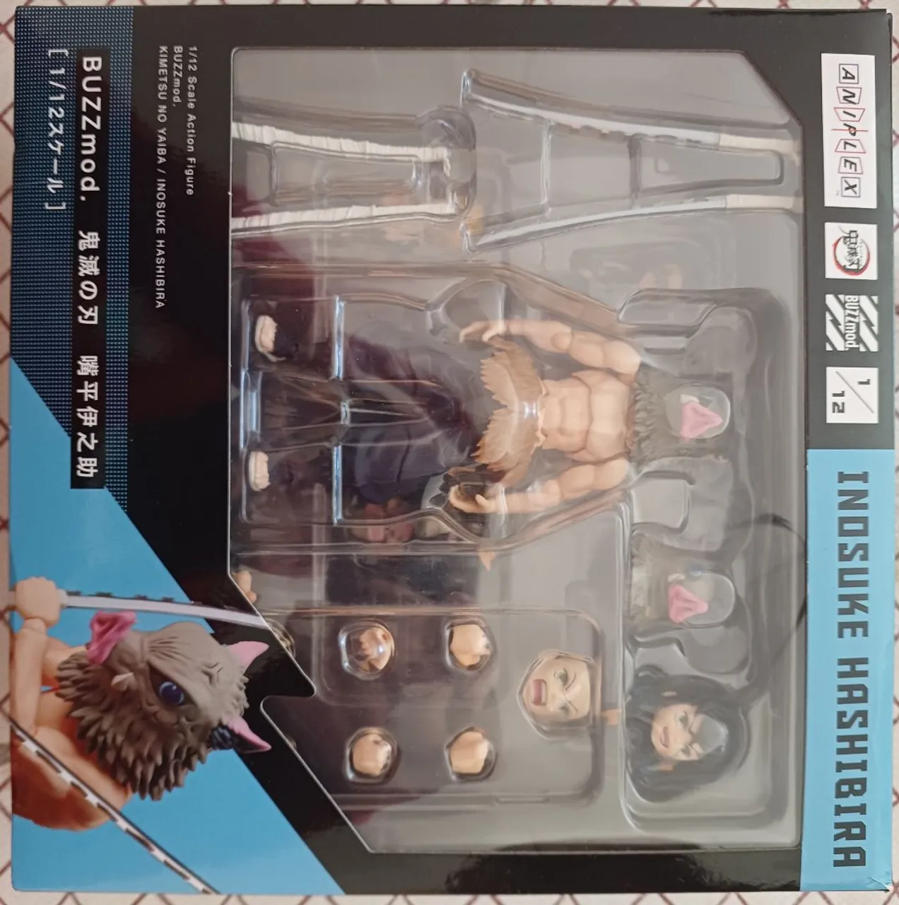 Action Figure Buzzmod Inosuke Hashibira - Demon Slayer