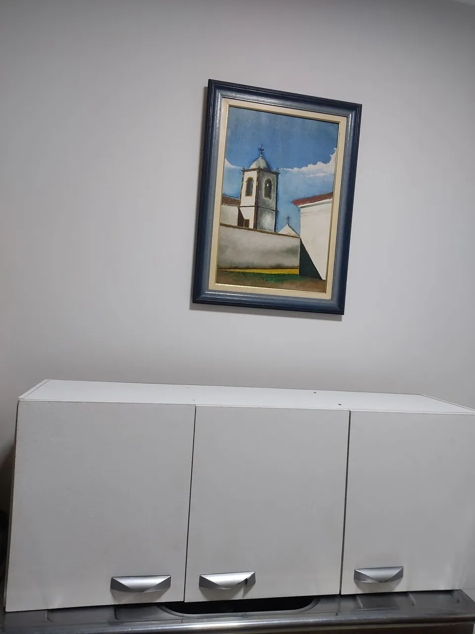 Armário Branco 3 Portas - Ideal para Cozinha