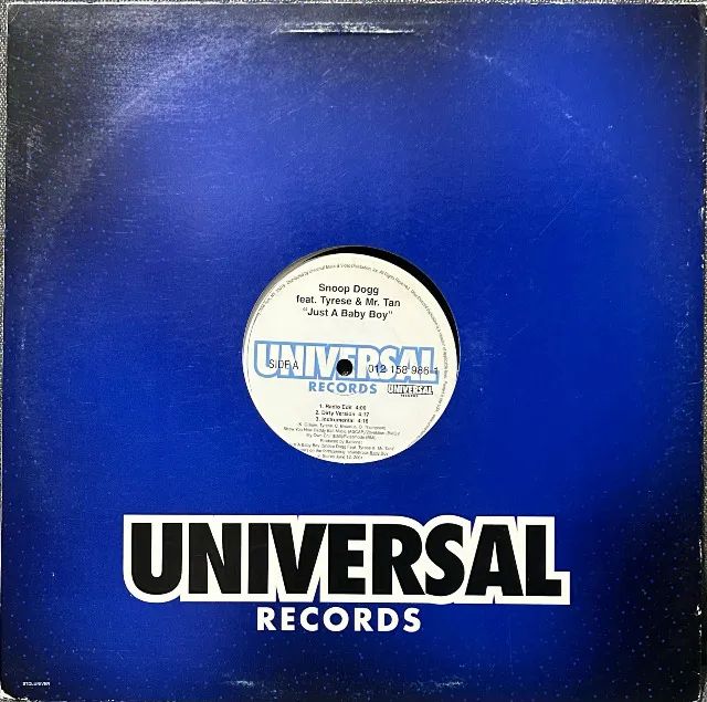 Disco de Vinil LP Snoop Dogg Featuring Tyrese & Mr. Tan ?Just A Baby Boy (importado) - Foto 2