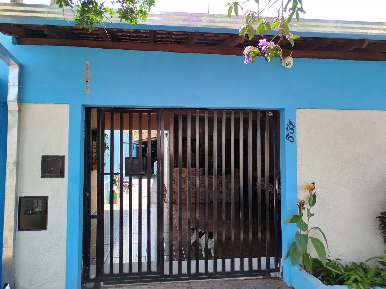 Portão de correr com motor 