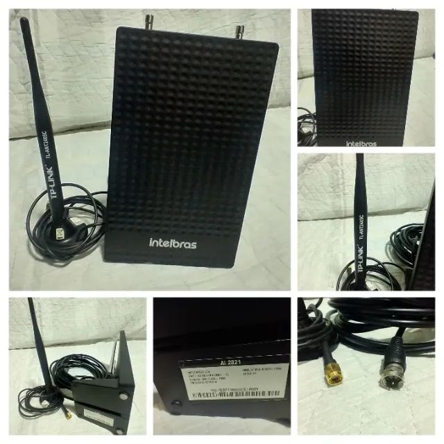 02 Antenas Intelbras / TP-Link (Usadas) - Foto 6