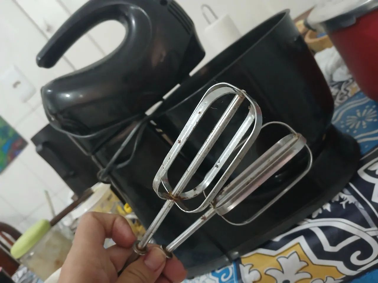 Batedeira de mão com tigela - Foto 2