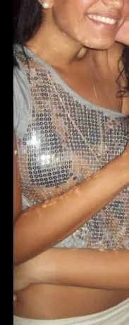 cropped de paetê prata- forever 21. - Foto 3