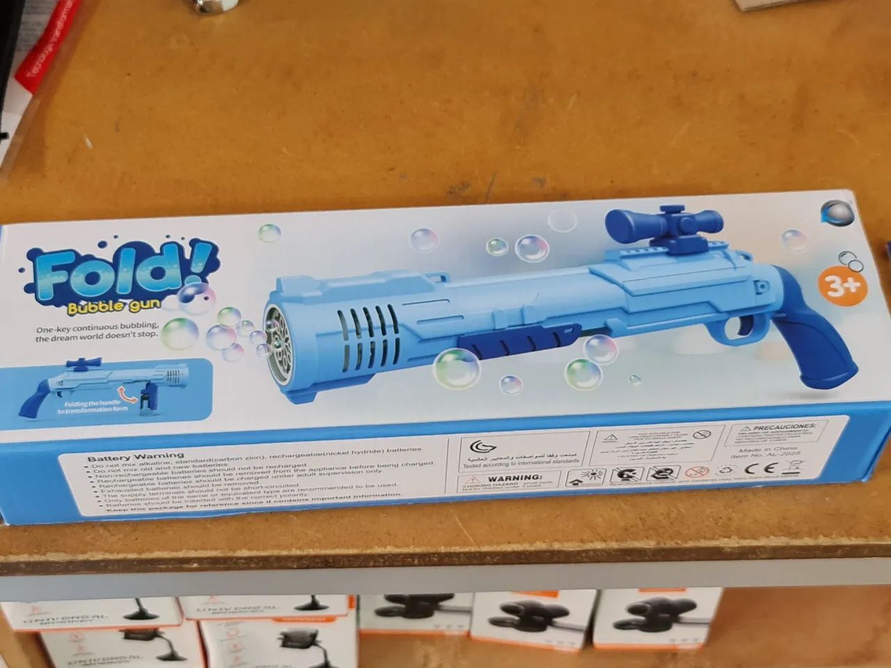 Pistola de Bolhas Fold! - Diversão garantida! - Foto 3