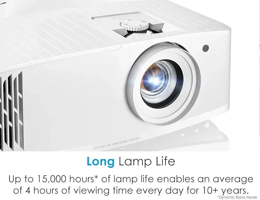 Projetor Óptoma Uhd30 4k Nativo Gamer 3400 Lumens 240hz Hdr - Foto 6