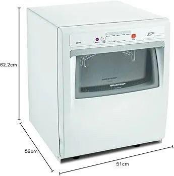 METADE DO PRECO ! Lava-louças Brastemp Ative Branco 8 Serviços 