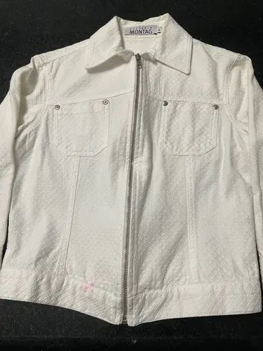 Blusa Montag, Branca, Tamanho P, Algodão - Foto 2