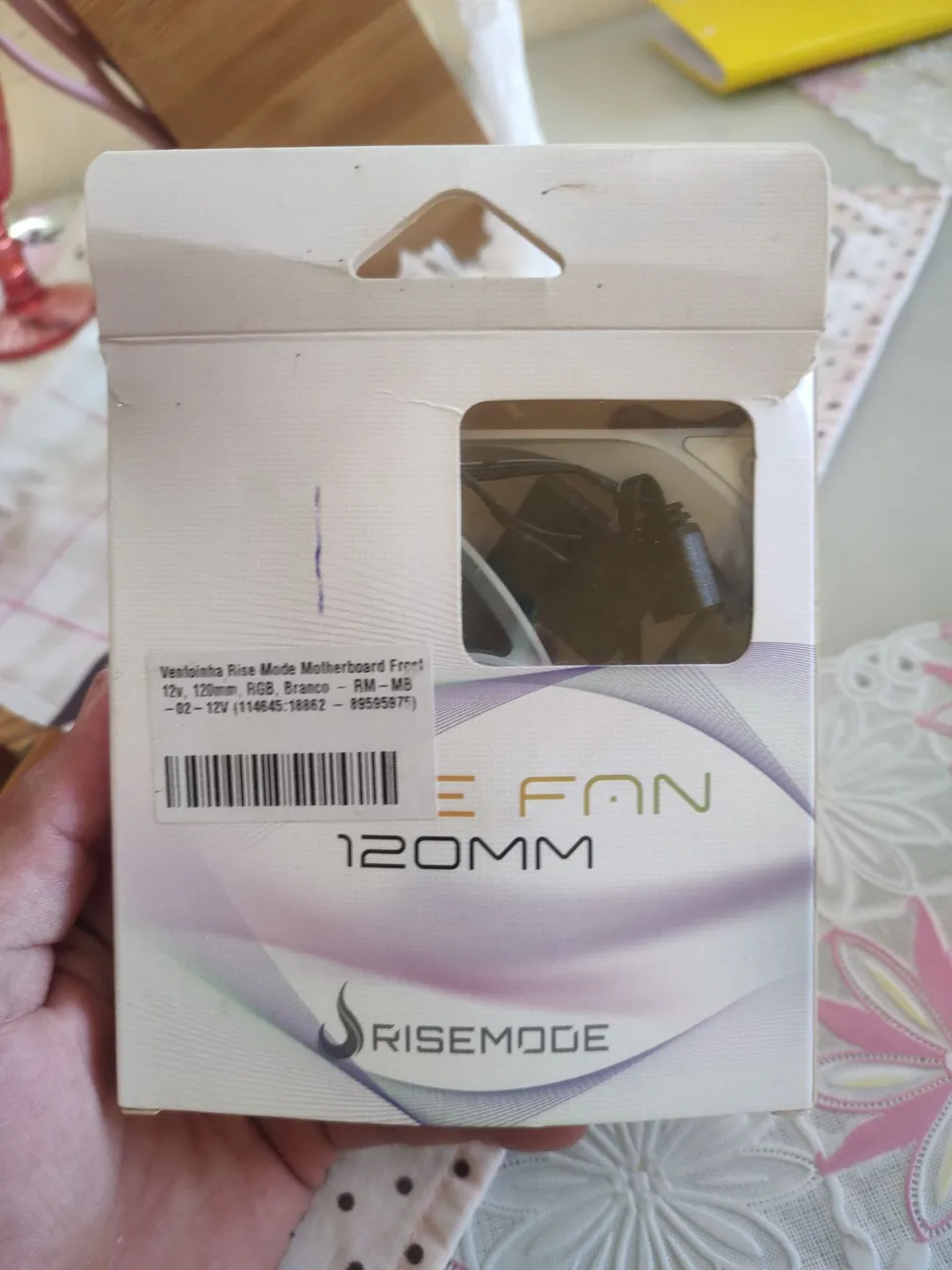 Ventoinha Rise Mode 120mm RGB