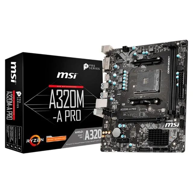 Placa Mãe AM4 A320 DDR4 MSI A-PRO  1 Ano de Garantia - WZetta - Foto 5