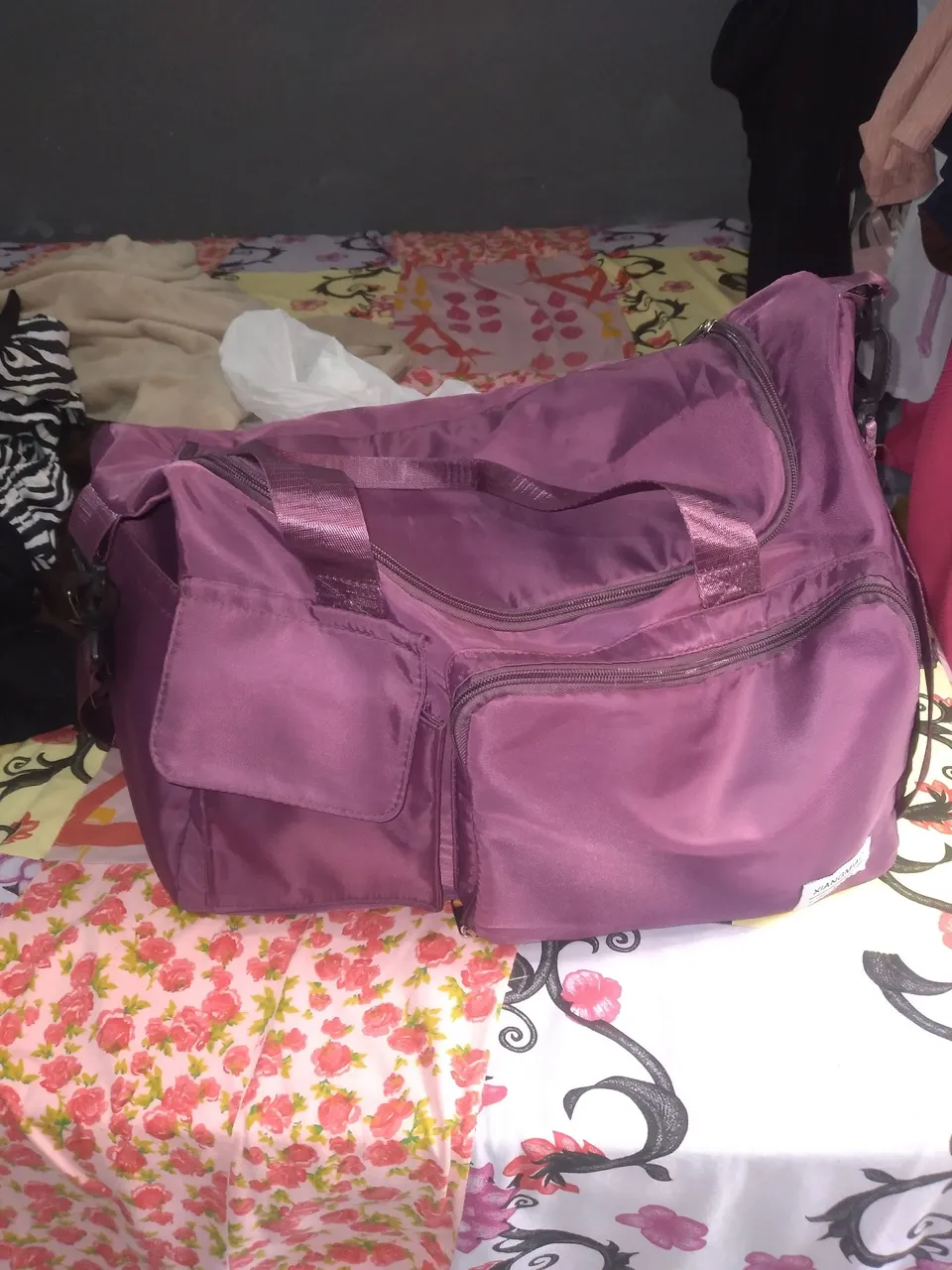 Bolsa de Viagem Roxa