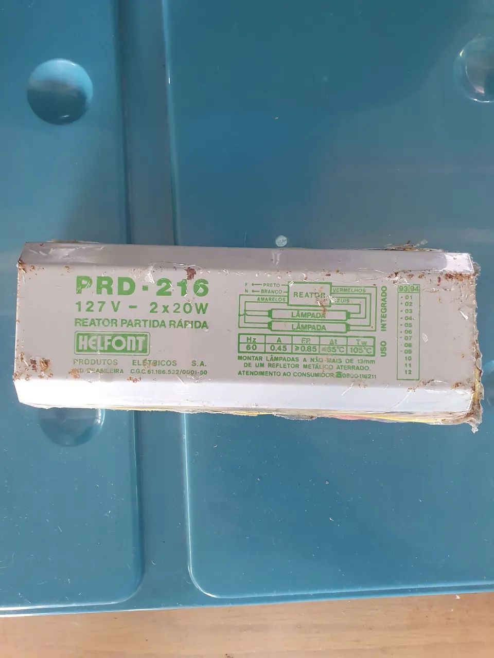 Reator Helfont 2x20w