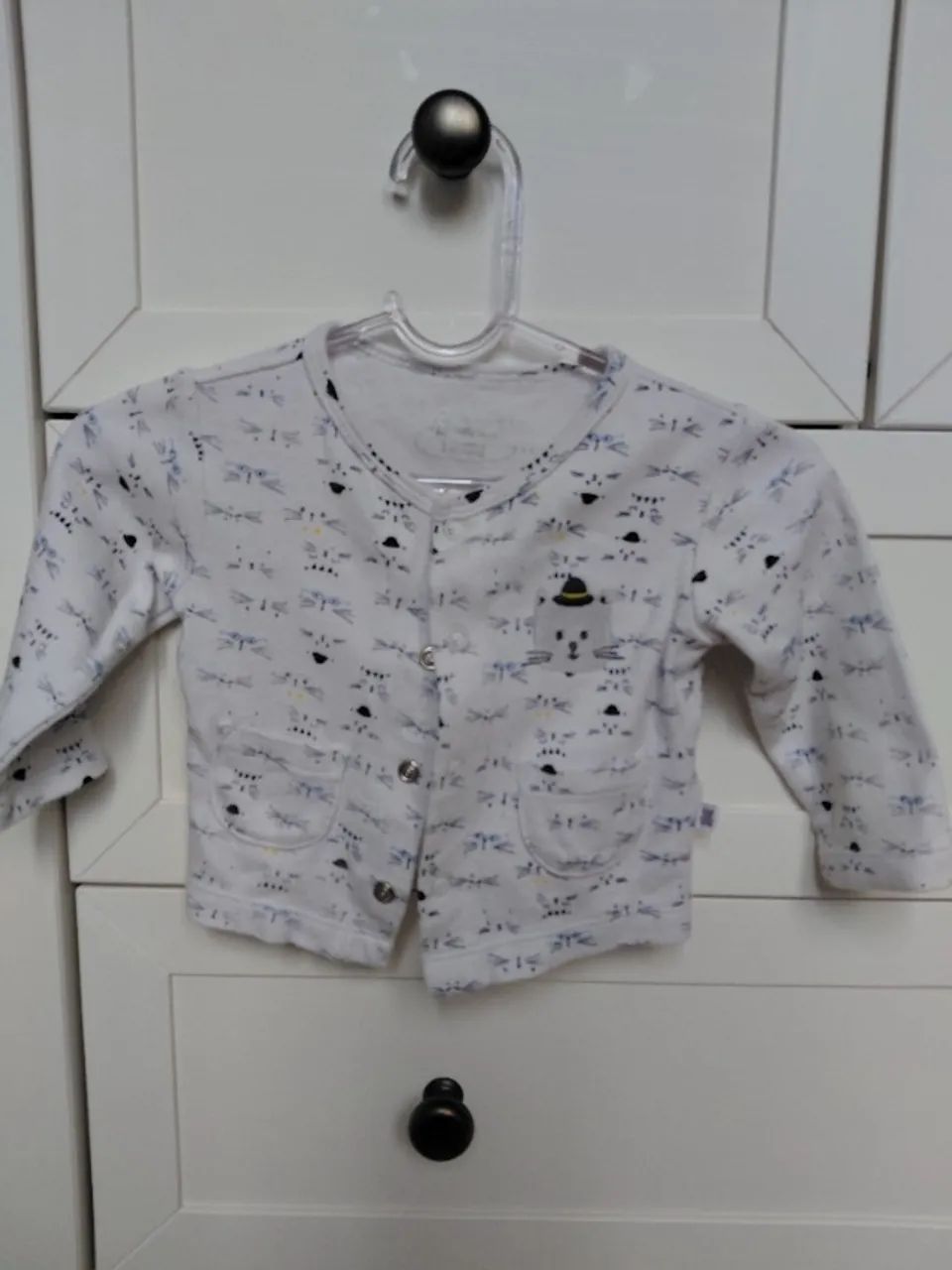 Conjunto body basico e casaquinho tamanho P