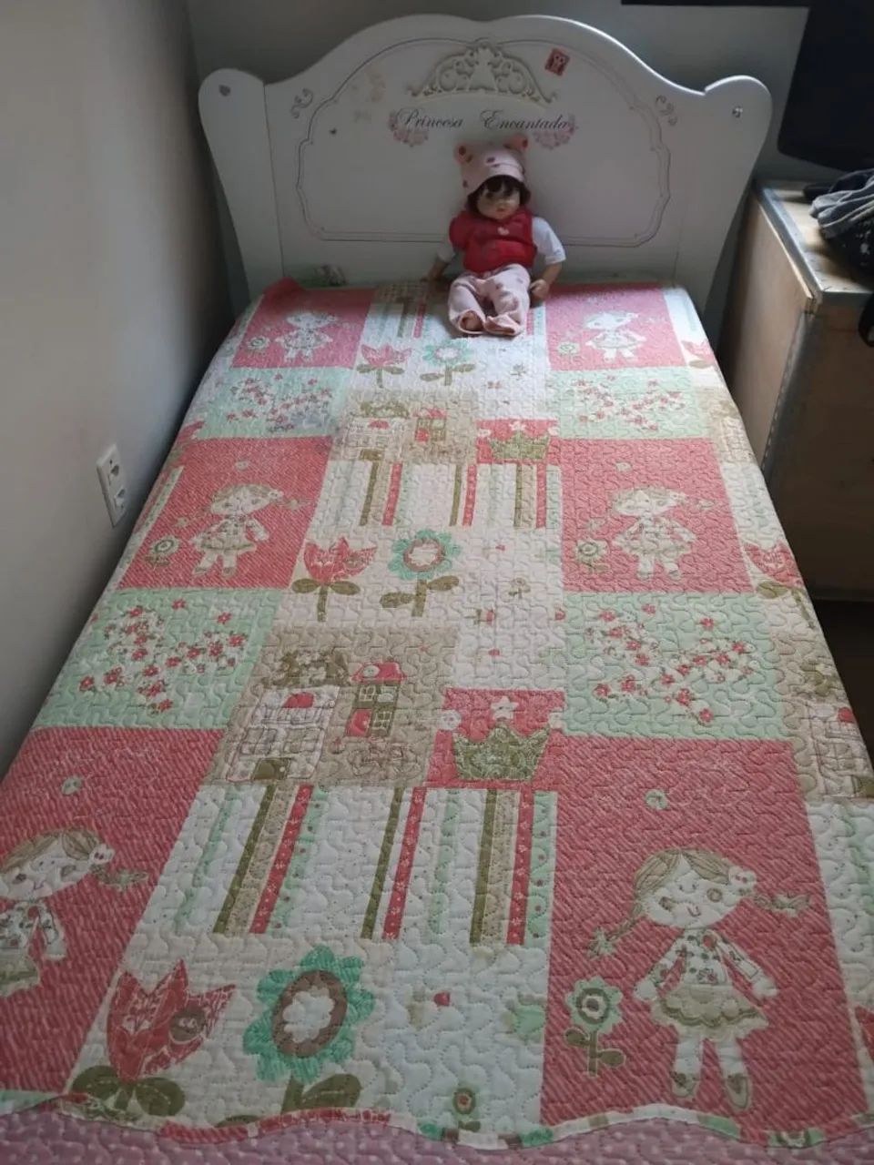 Cama Infantil com Estrado em Madeira - Foto 4