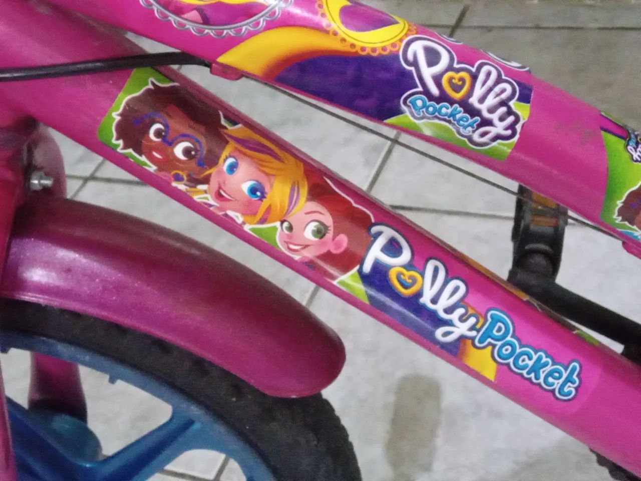 Bicicleta Polly Pocket feminina Show 