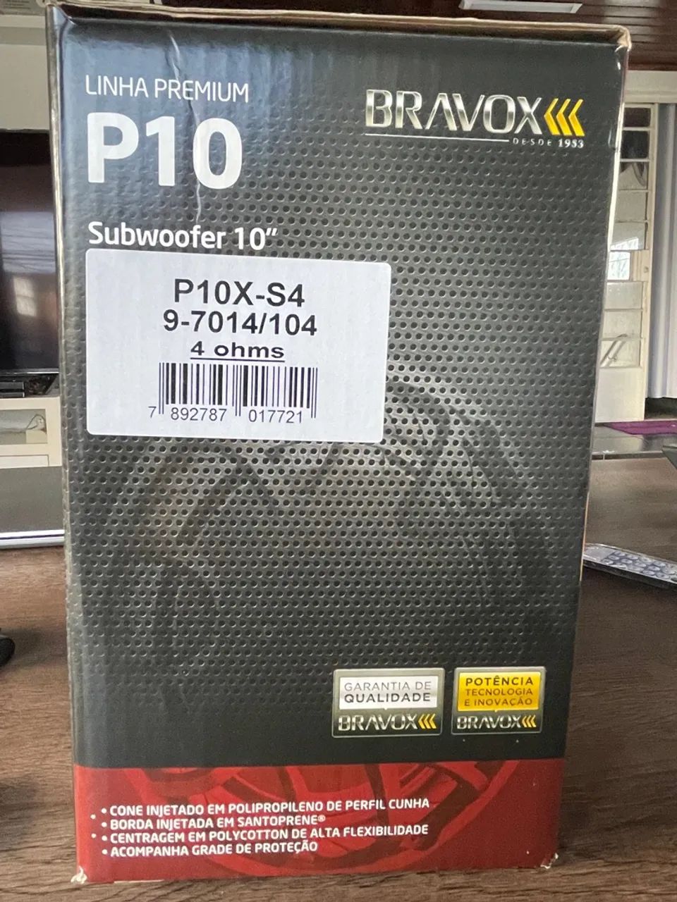 Subwoofer Bravox P10 10 polegadas 160 RMS - Foto 3
