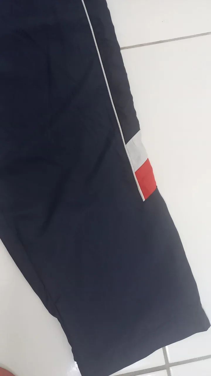 Calça de tactel Masculina - Azul - Tamanho G - Foto 3