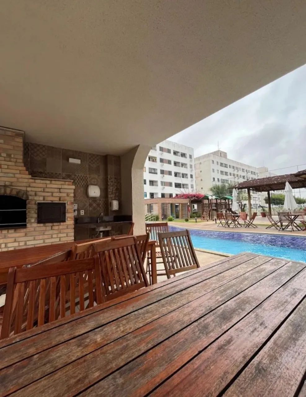 ? Condomínio Clube! Apto 2 quartos com suíte e piscina - Parnamirim - Foto 2