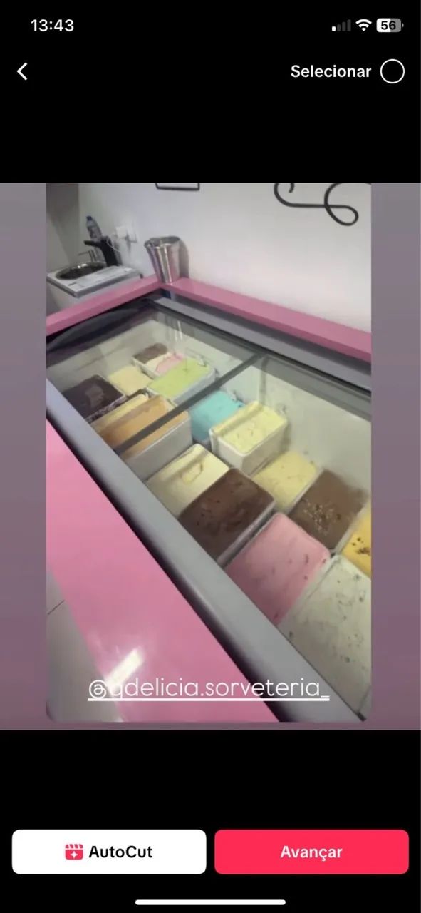Balcão de sorvete Selv service  - Foto 4