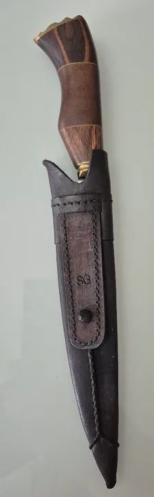 Faca picanheira com bainha marca SG nova
