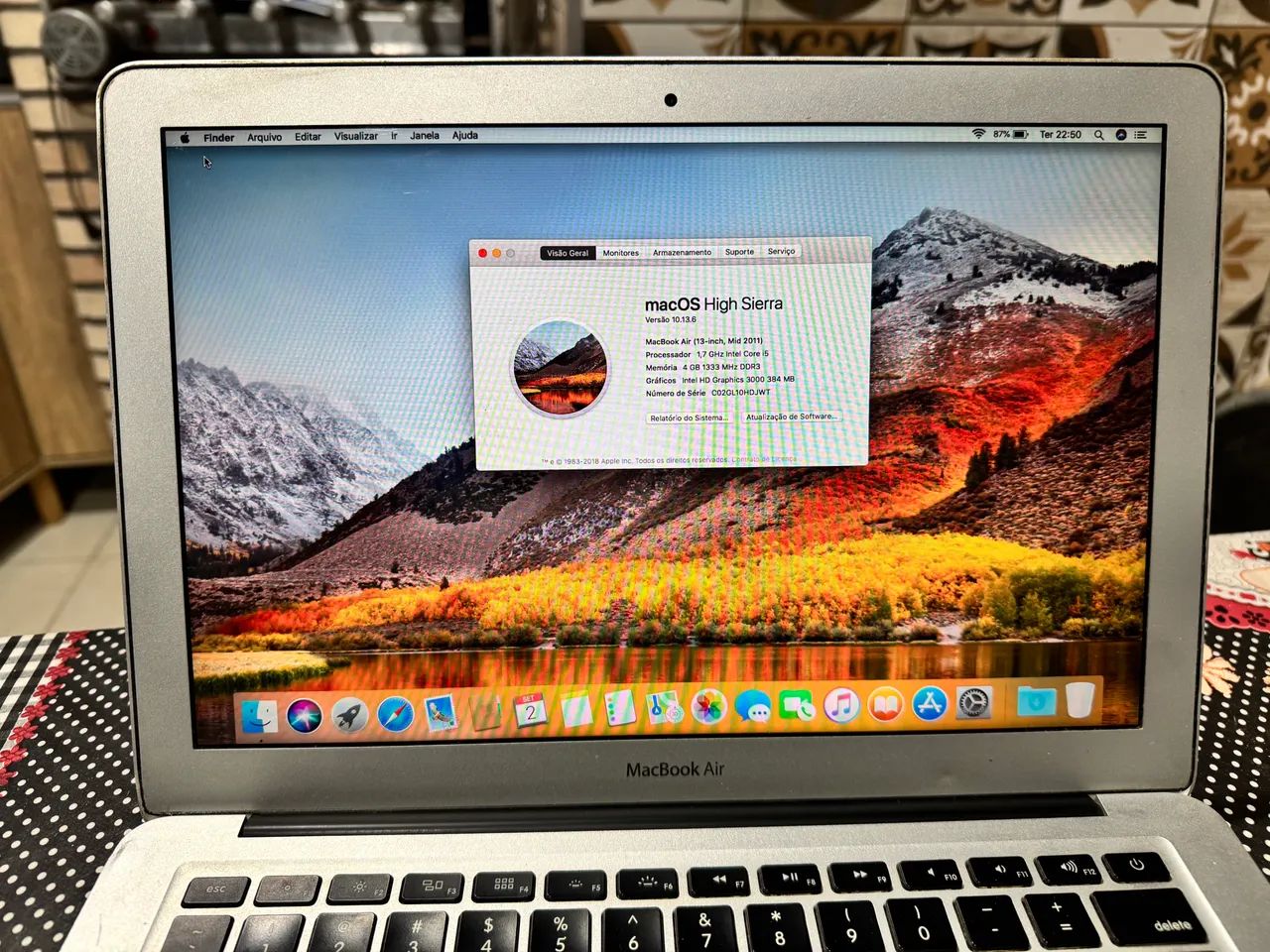 MacBook Air 13 2011 Core i5 SSD 128Gb 4Gb RAM - Foto 6