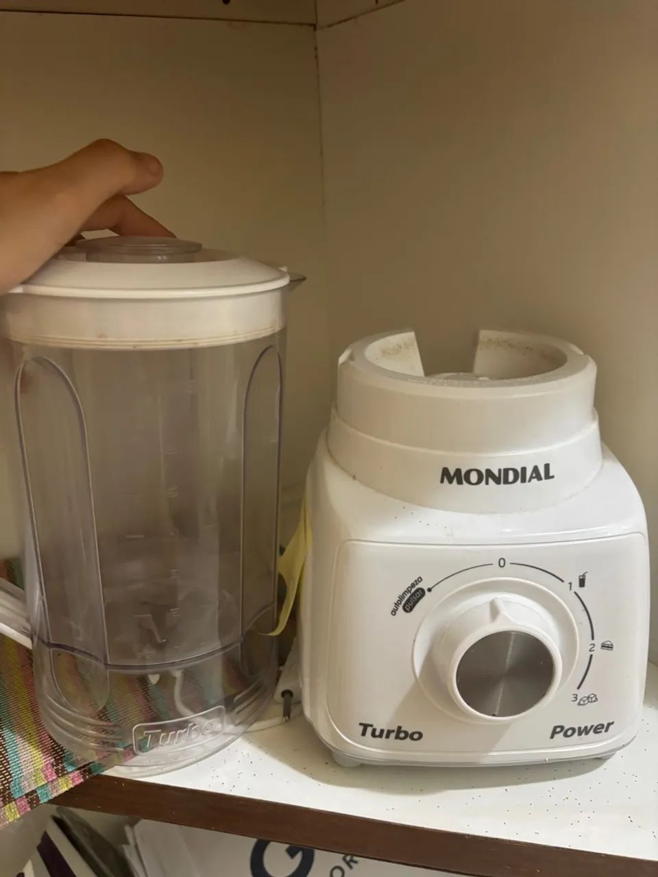 Liquidificador Mondial Turbo - Novo