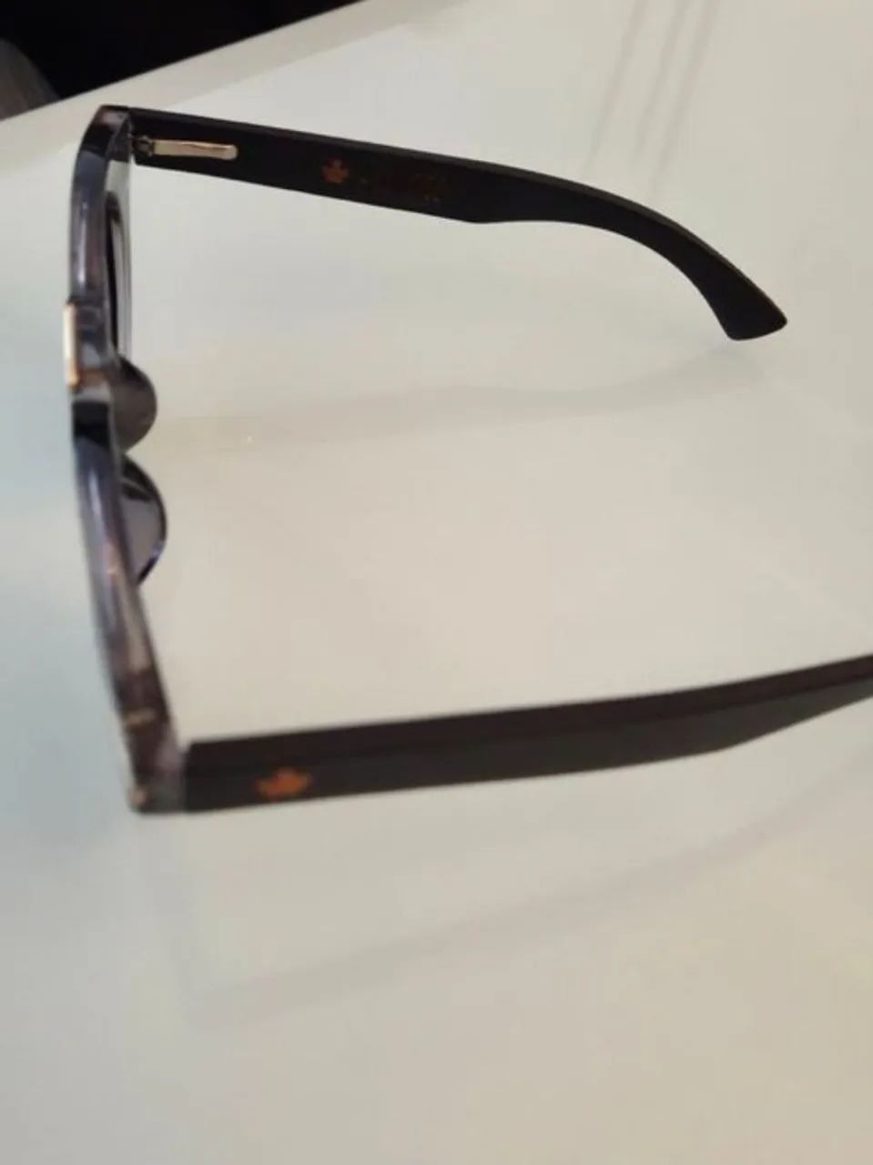 óculos de sol de acetato com bambu - Foto 3