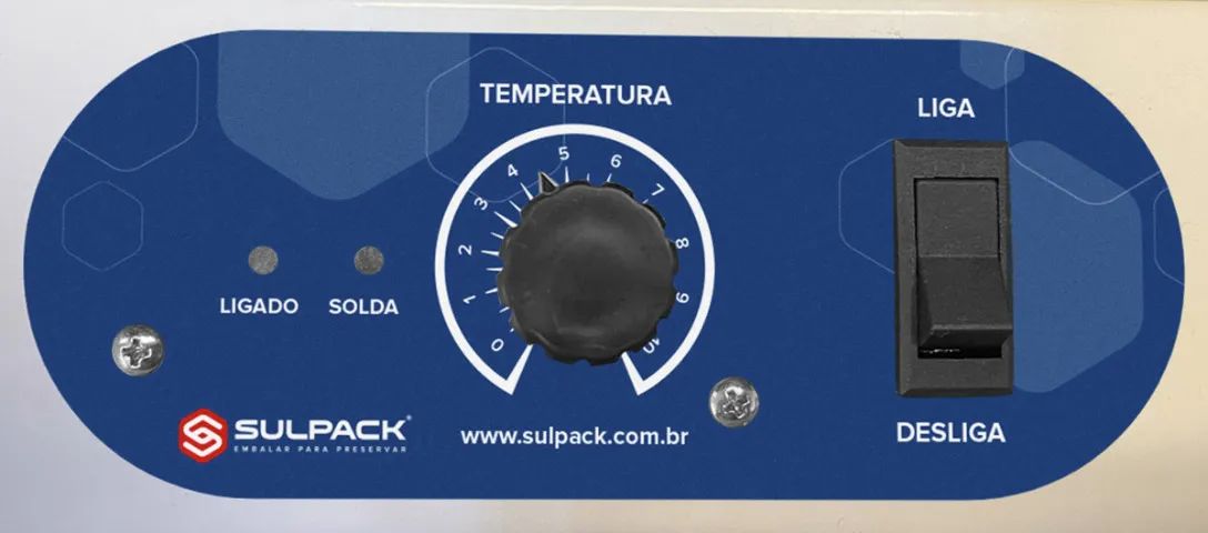 Seladora para selagem de sacos plásticos Nova - Foto 3
