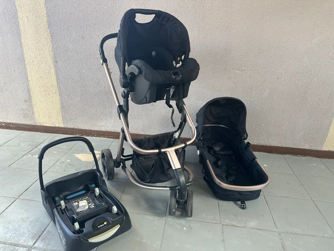 Carrinho de bebê 3 em 1 da Safety 1st - Foto 5