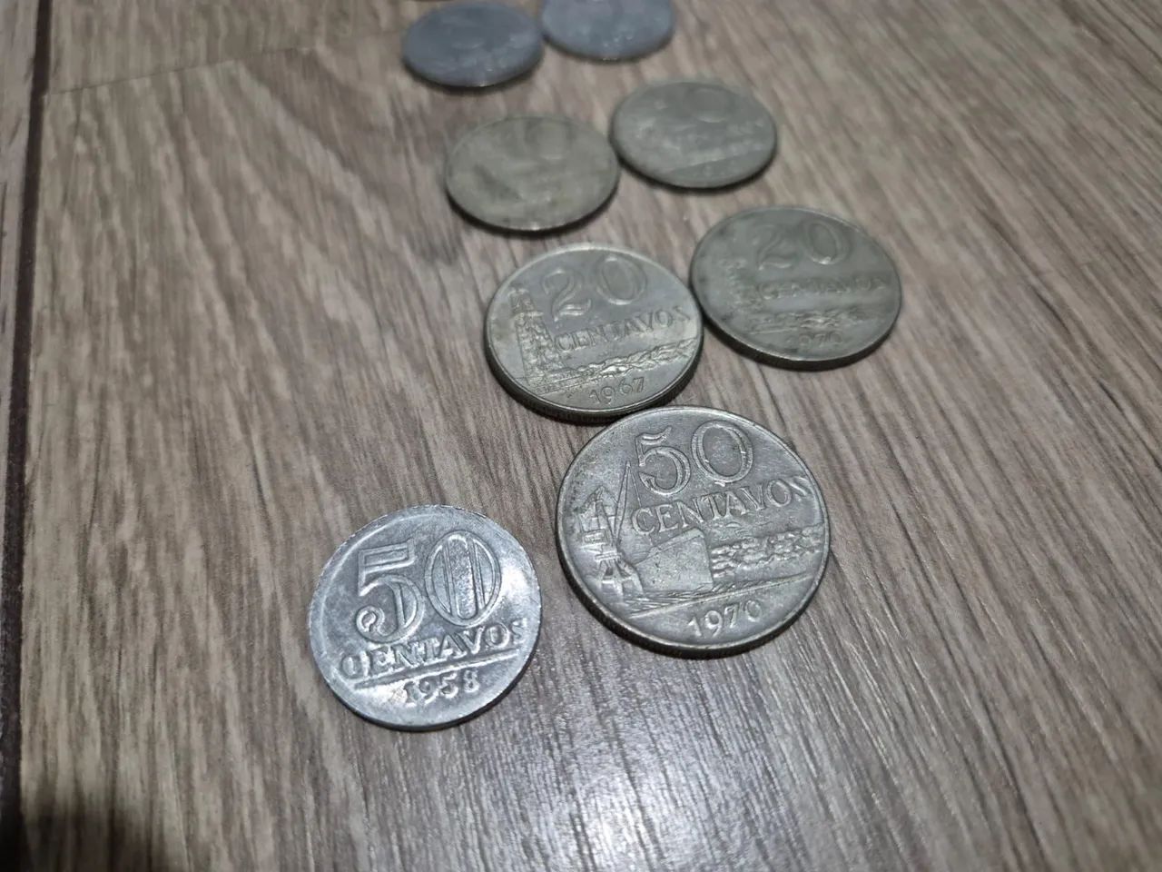 Centavos moedas antigas