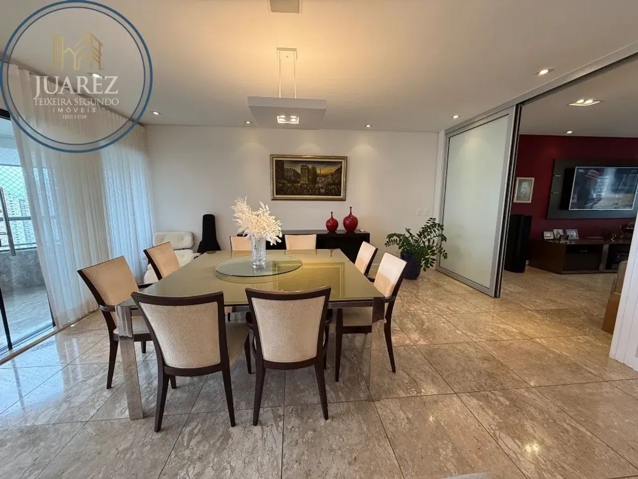 APARTAMENTO FINAMENTE DECORADO 4 SUÍTES NO RESERVA ALBALONGA ANDAR ALTÍSSIMO OPORTUNIDADE! - Foto 2