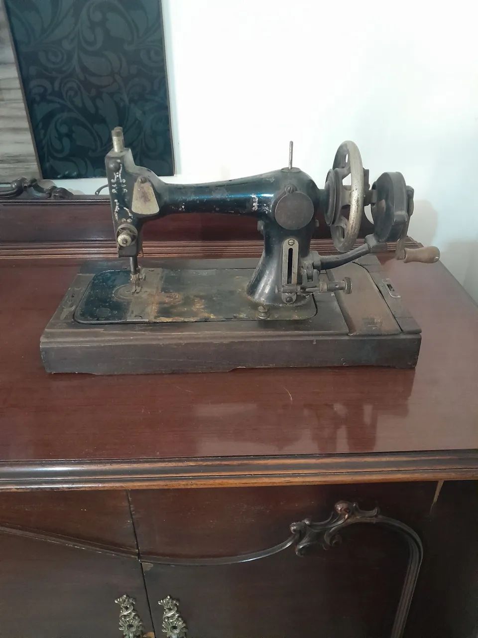 Maquina de custura singer antiga