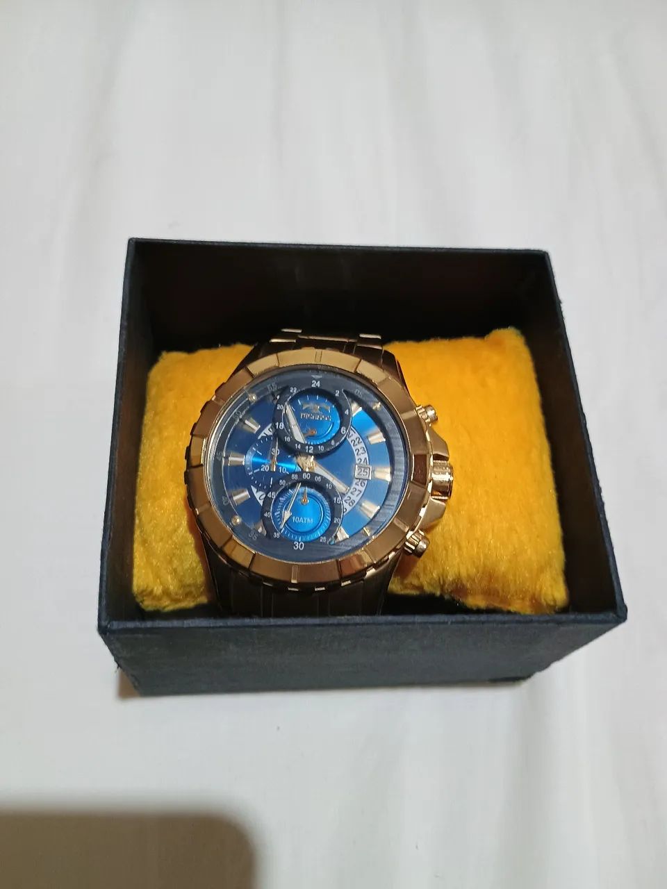 Relógio Masculino Dourado technos 