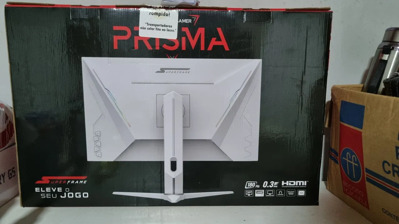 Lacrado Monitor Gamer Superframe Prisma 27'', 2K, 180Hz