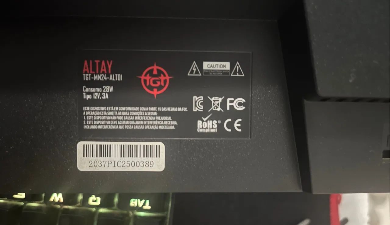Monitor Gamer 24.5? 165HZ  - Full HD - Foto 3