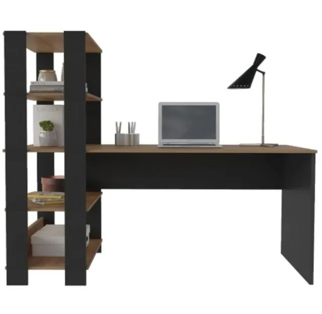 Escrivaninha Match 3 Prateleiras (FAZEMOS ENTREGA DF E ENTORNO) - Foto 2