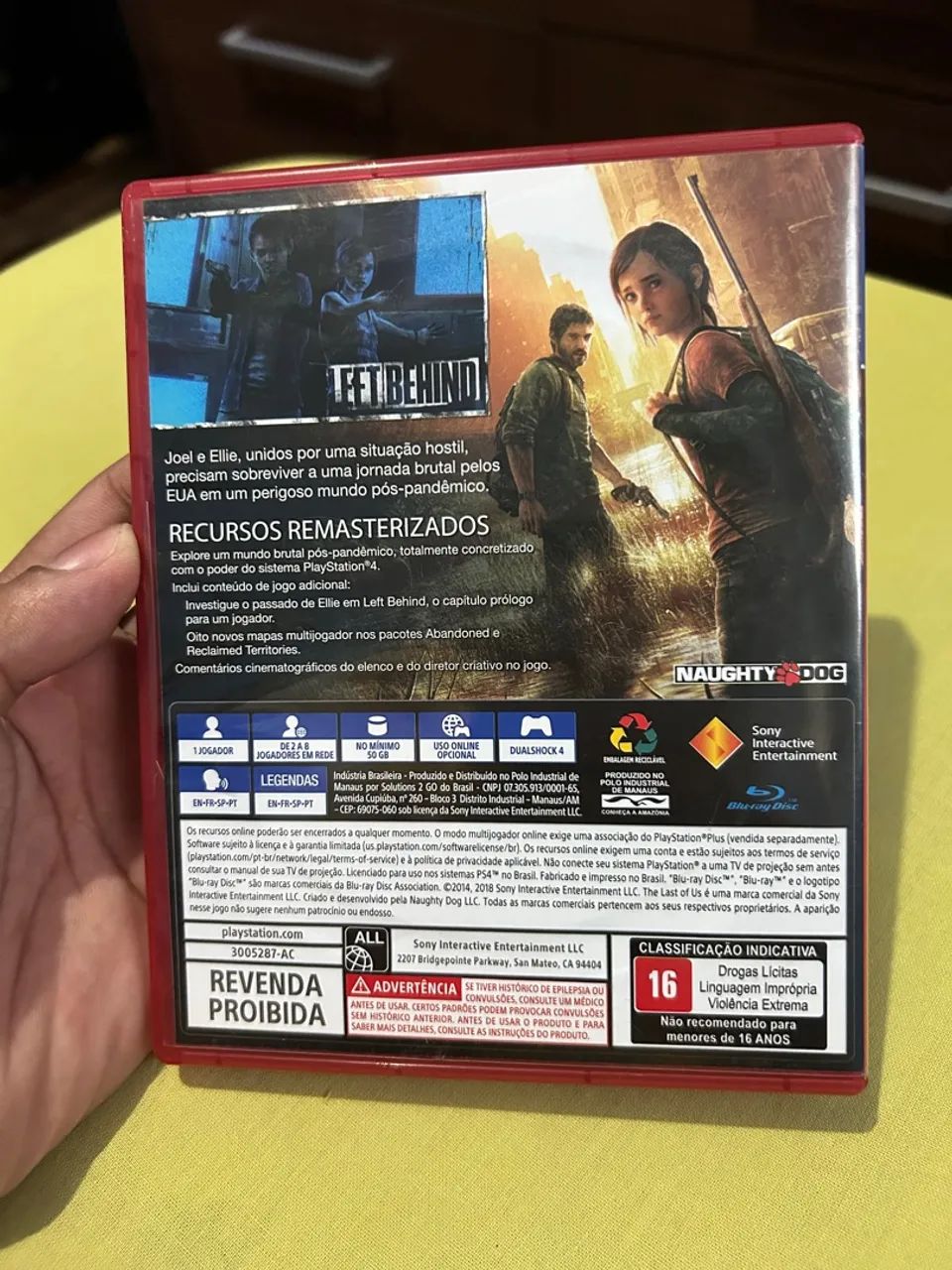 The last of us 1 remaster + the last of us part 2 seminovos ps4 - Foto 2