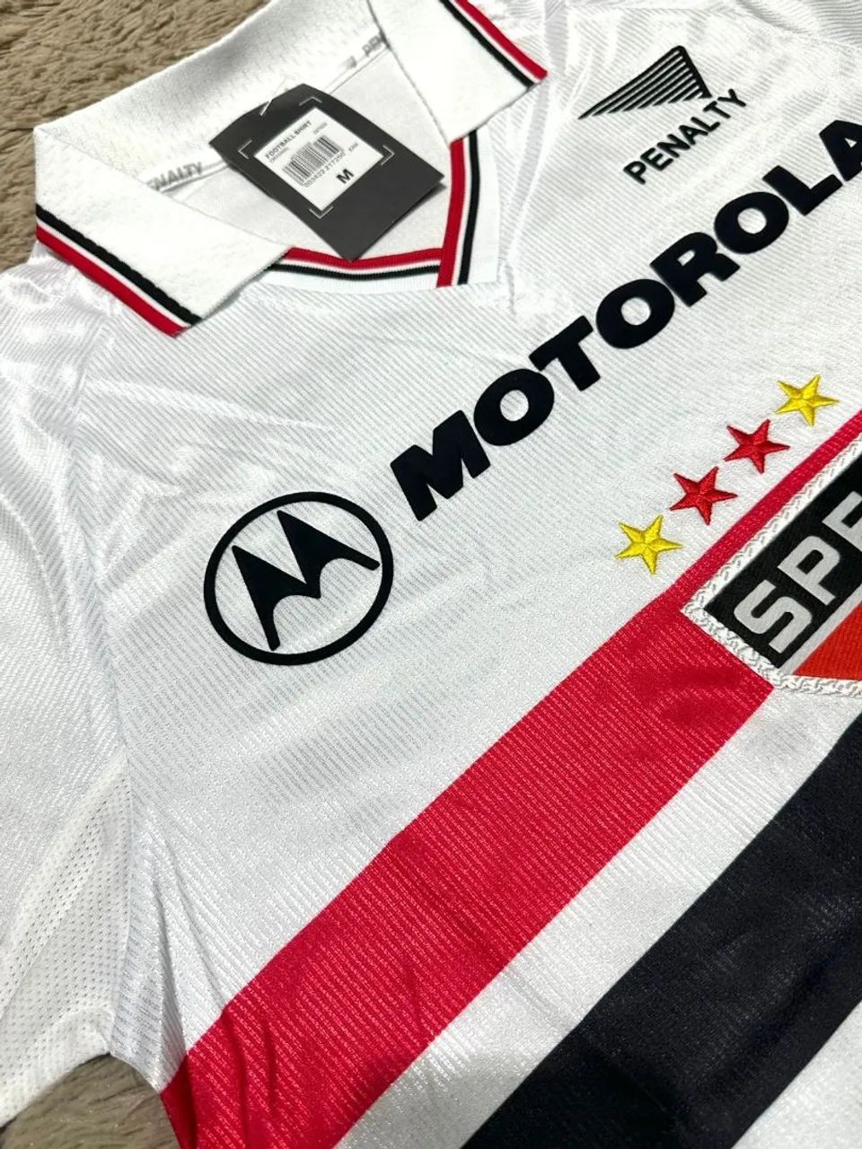Camisa São Paulo Futebol Clube - Manga Curta - 2000 - Foto 2