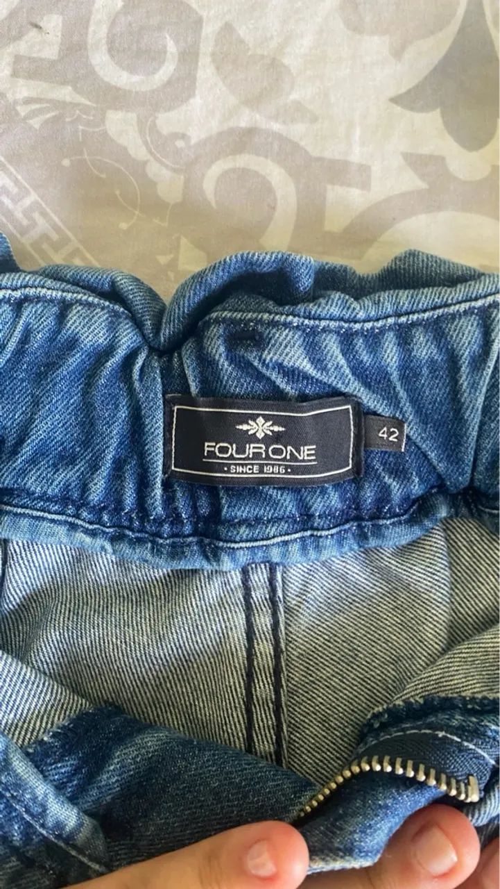 Short cintura alta jeans  - Foto 3