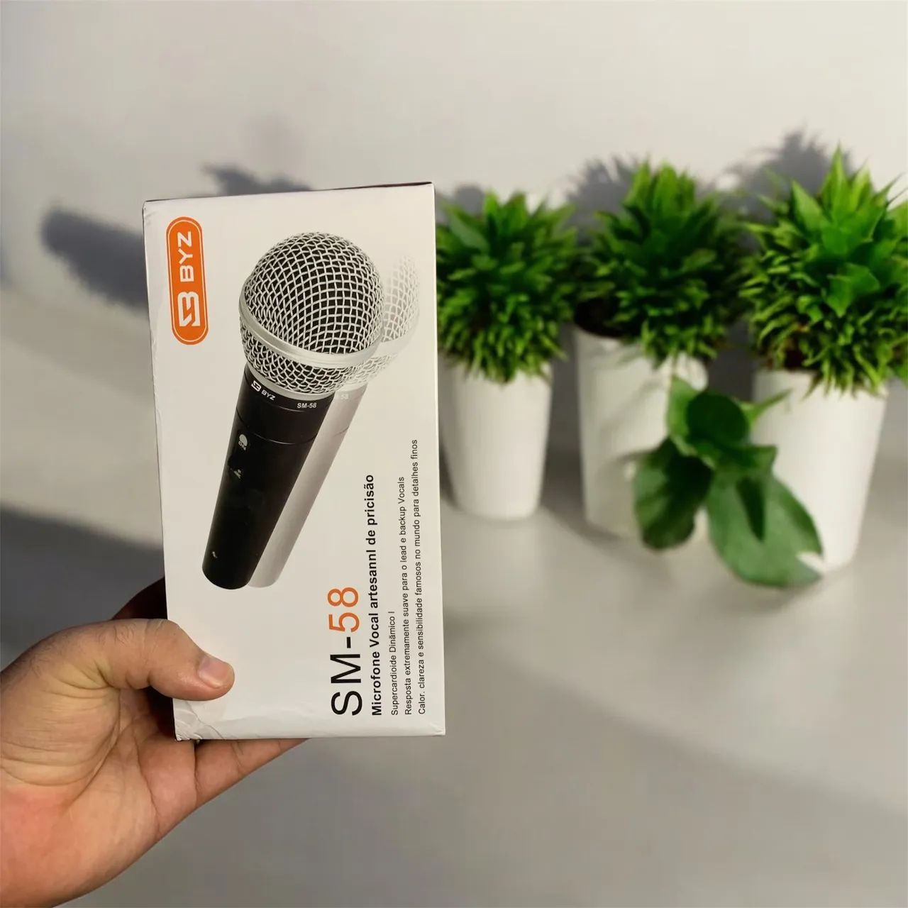 Microfone BYZ SM-48 Dinâmico - Foto 3