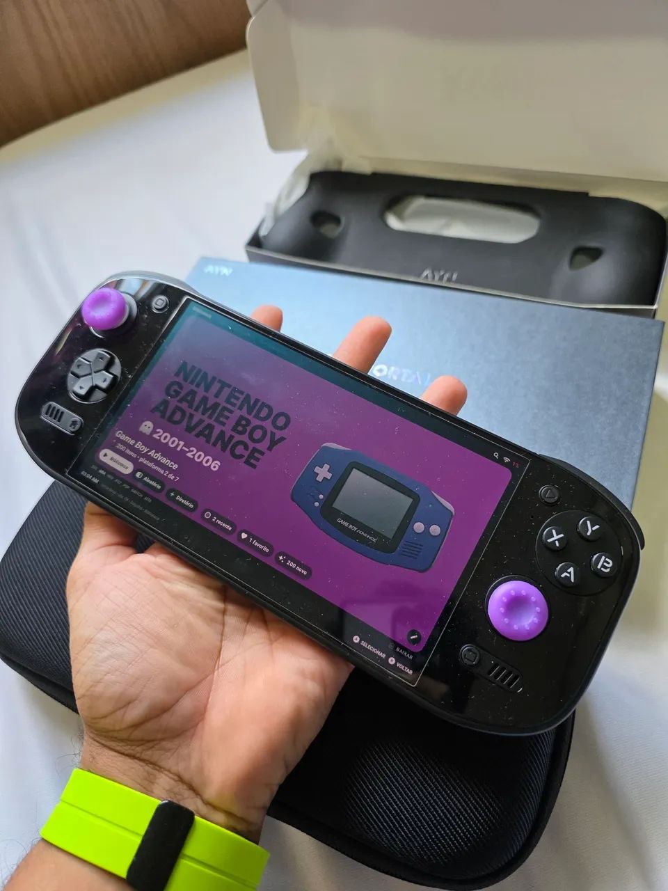 Console ayn odin 2 portal PRO 12GB RAM 512GB - Consoles de Vídeo