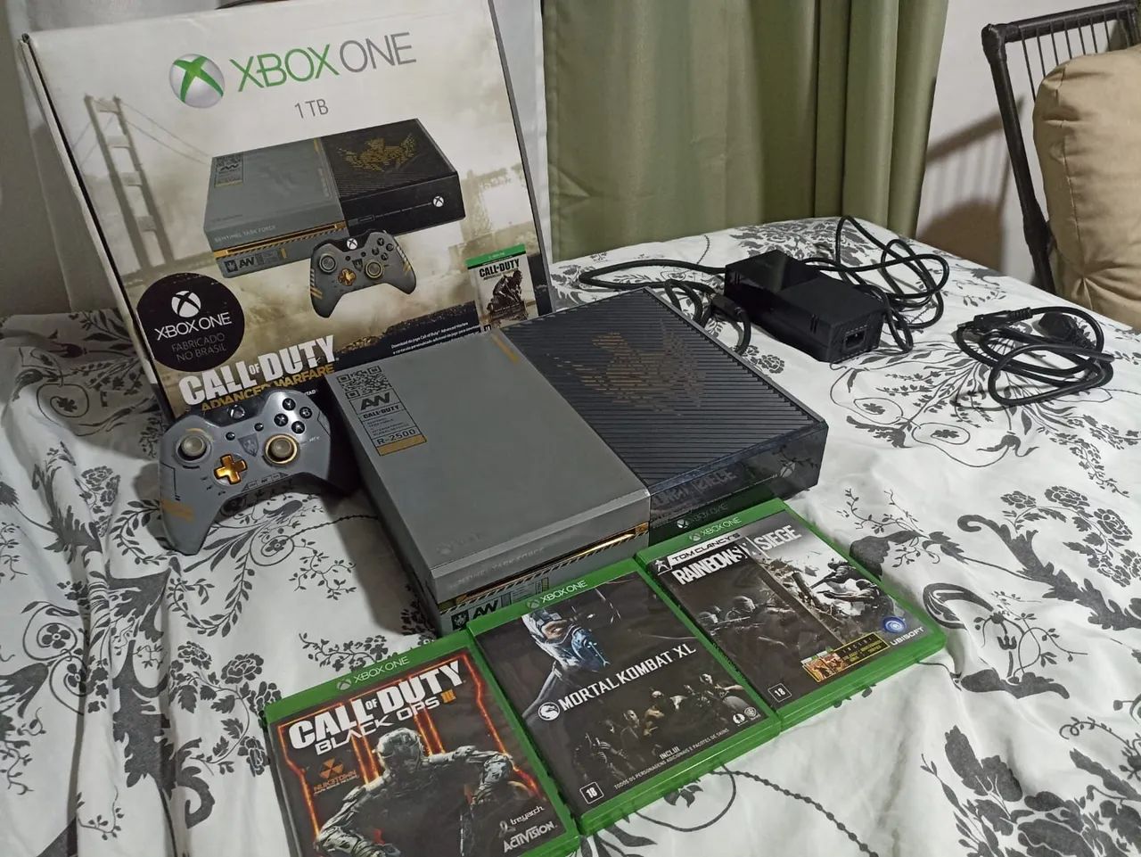 Xbox One Edição Limitada Call Of Duty + 3 Jogos - Foto 2