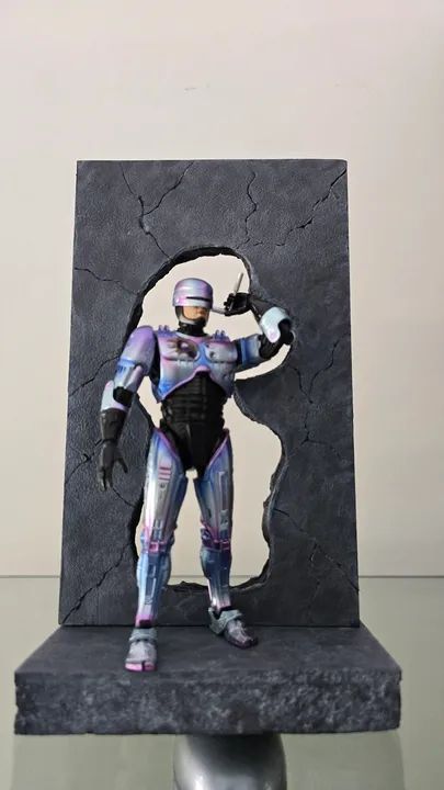 Diorama para Robocop Neca Mafex - Foto 3