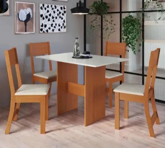 Rectangular dining table with 4 chairs64520805950083120