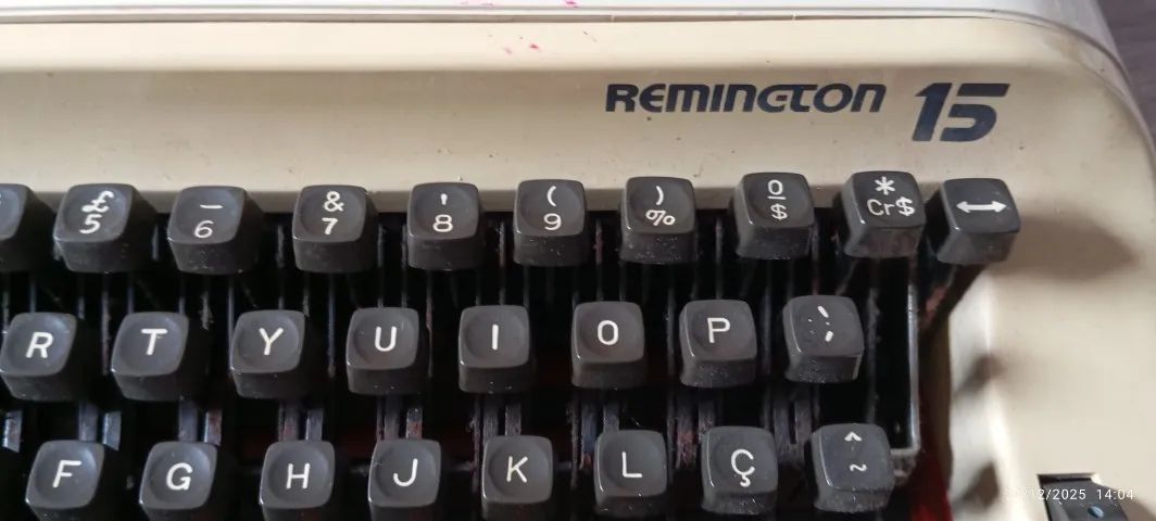 MÁQUINA ESCREVER REMINGTON 15415081513648148482