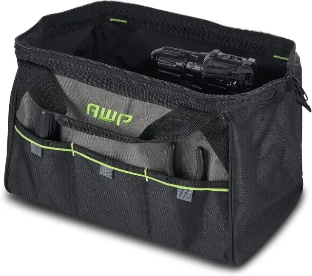 Bolsa Ferramentas AWP: 38cm, Alça Vértice, Resistente Água - Foto 2