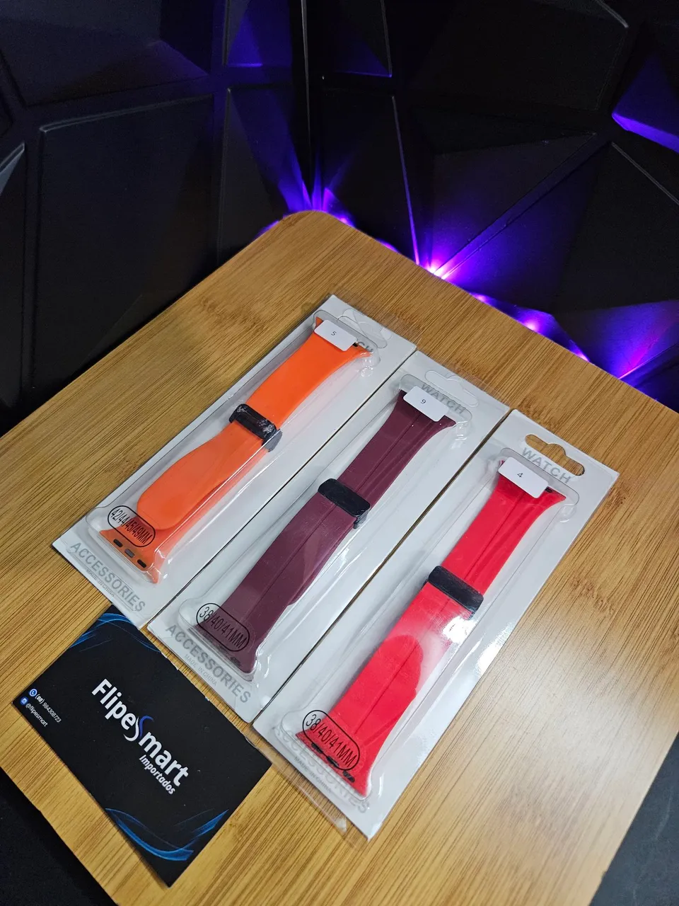 Pulseiras para apple Watch ou similar(Silicone Magnético)